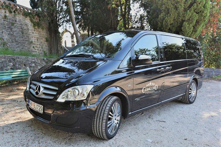 Lufthavnstransport Dubrovnik til Tivat / Porto Montenegro