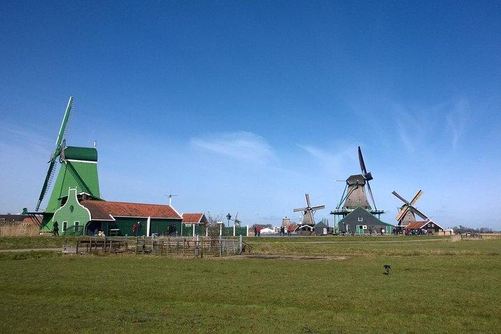 Visite privée de Keukenhof, Zaanse Schans Windmills avec déjeuner