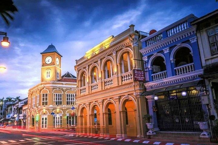 Excursão pelo ponto de referência de Phuket, Cidade Velha, Grande Buda