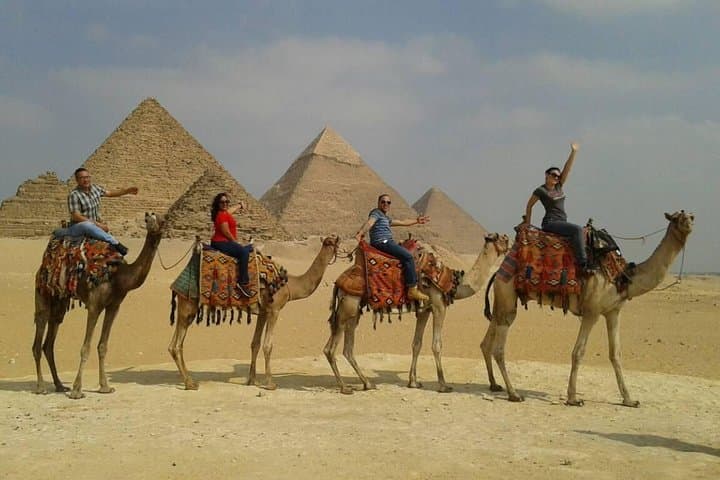 Giza Pyramids with Camel Ride and Old Egyptian museum