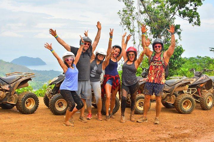 One Day Tour 2 aktiviteter (Zipline, ATV og mere) Fra San Jose