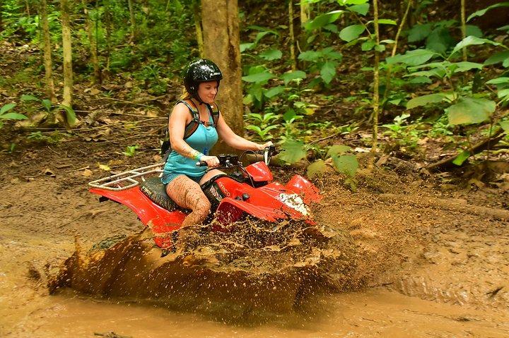 One Day Tour 2 aktiviteter (Zipline, ATV og mere) Fra San Jose