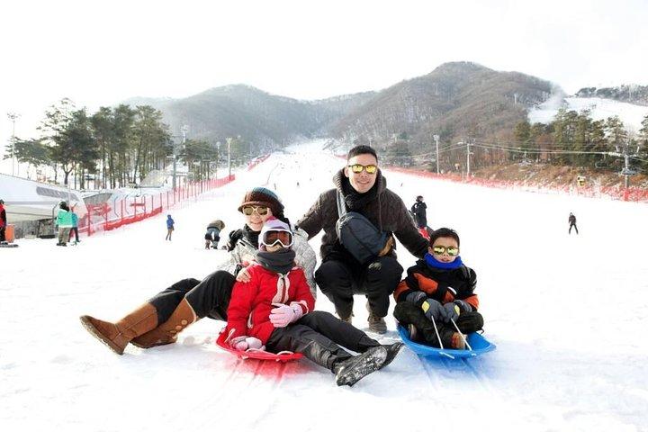 Tour dello sci di Seoul al Jisan Forest Resort