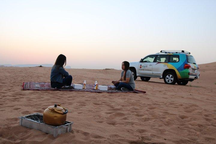 Exciting Quad Bike Experience with Dune Bashing, Sand boarding and Refreshments