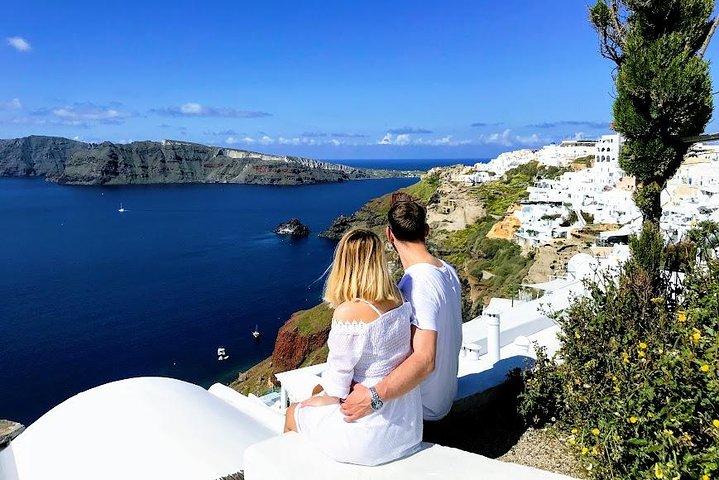 Excursión privada de un día a lo más destacado de Santorini
