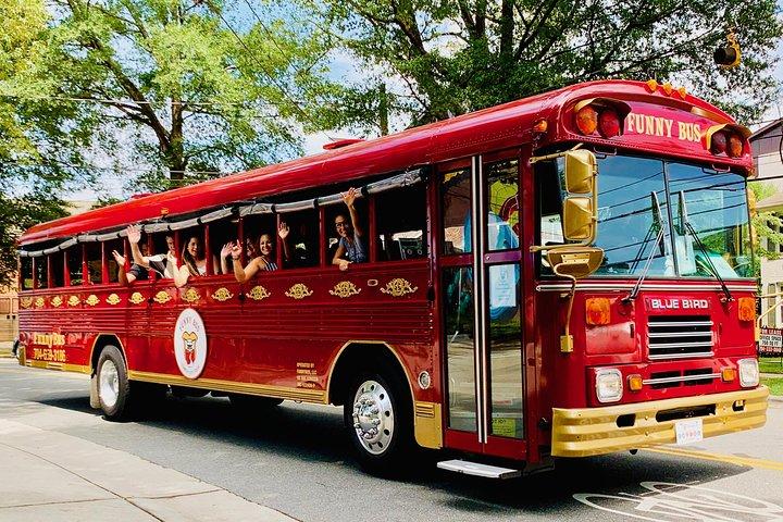 Charlotte FUNNY Tour storico della città in autobus