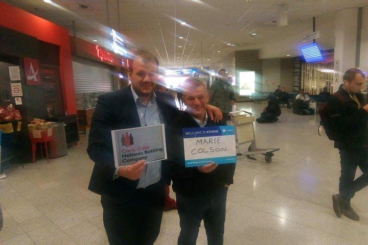Athens lufthavnstransport Hilton, Novotel, Crown Plaza, Marriot, Radisson Blue, Divani