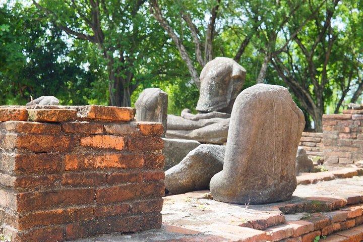 Excursão noturna a Ayutthaya com jantar