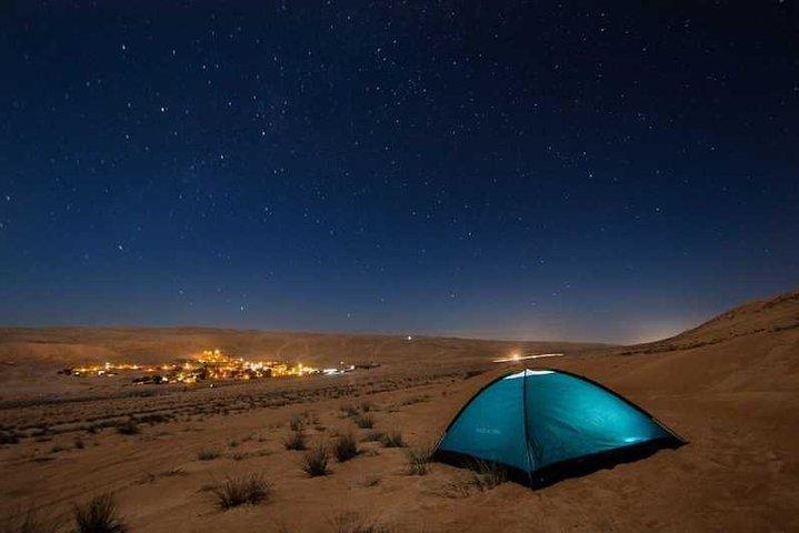 Passeio de acampamento no Deserto do Bairro Vazio, Salalah