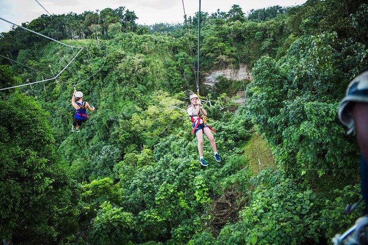 Vanuatu Jungle Zipline - Selbstfahrer-Option