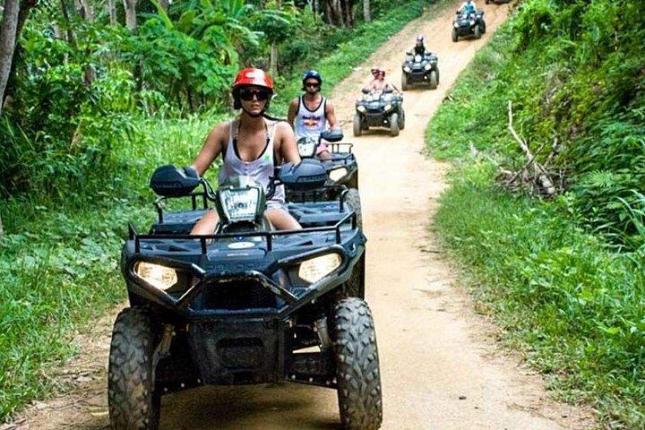ATV, Rafting and Ziplining Adventure from Phuket
