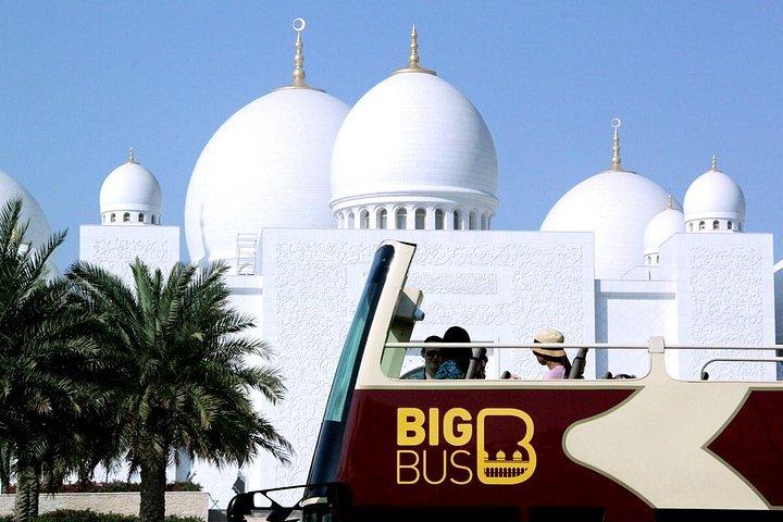 Stor buss Abu Dhabi Hop-On Hop-Off med Sheikh Zayed Mosque Tour