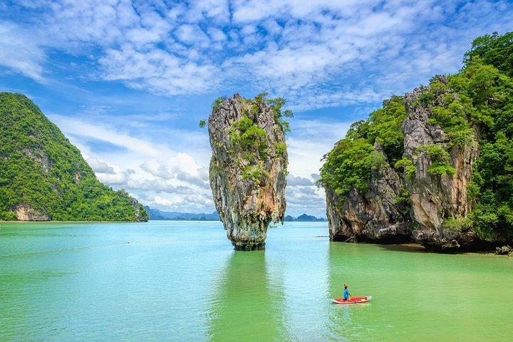 Viagem premium à Ilha James Bond em lancha