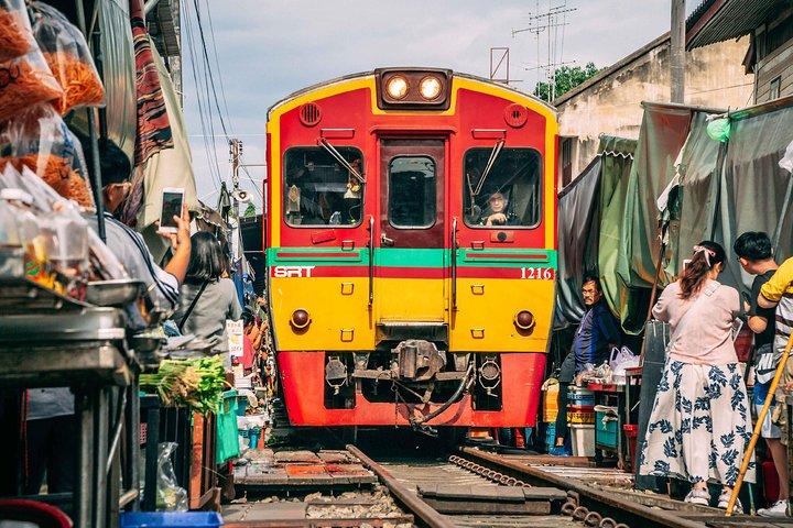 Bangkok : Ayutthaya, Mercado Flotante & Mercado Ferroviario - Día Completo