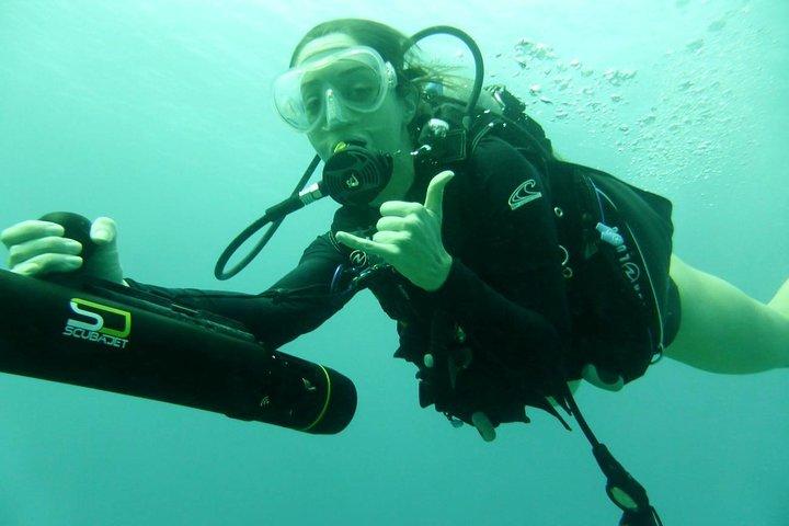 水中スクーターダイビング（認定ダイバー専用）Makena Wailea