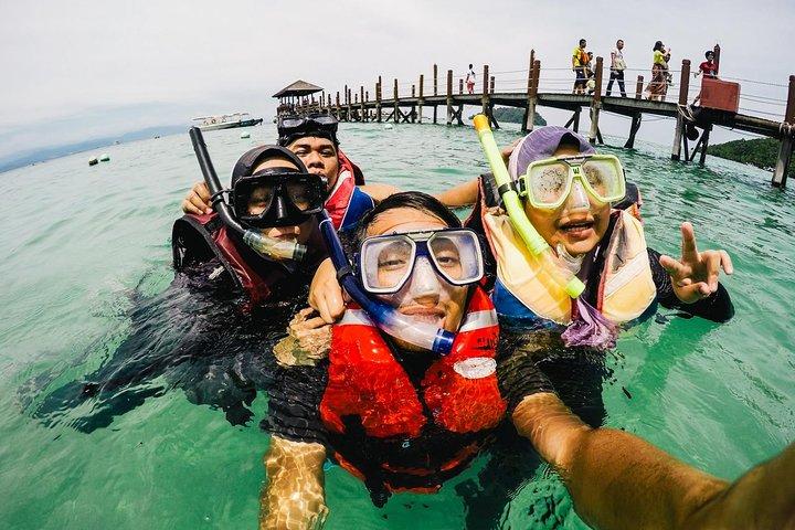 Excursion d'île en île depuis Kota Kinabalu (2 îles)