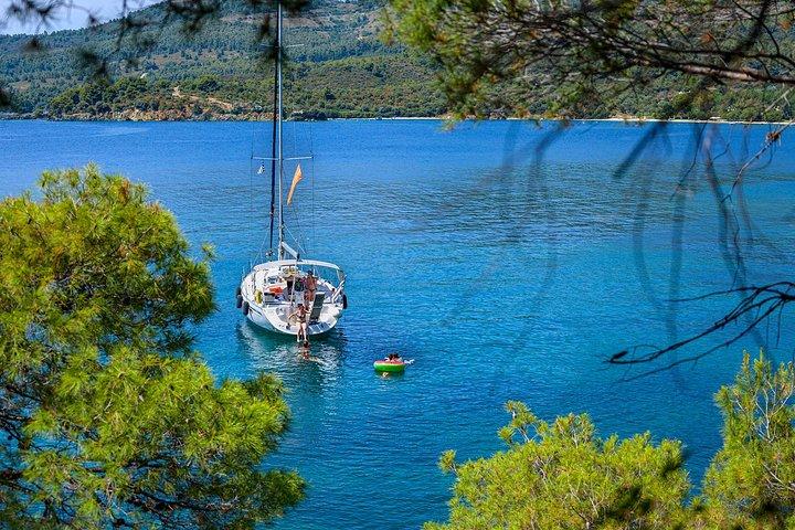 Chalkidiki Private Yacht Cruise : Kassandra oder Sithonia (3–7 Stunden)
