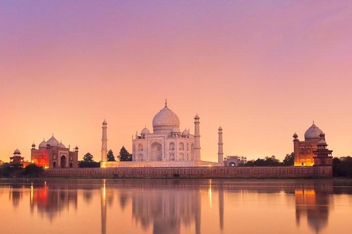 Samma dag Taj Mahal Agra Tour