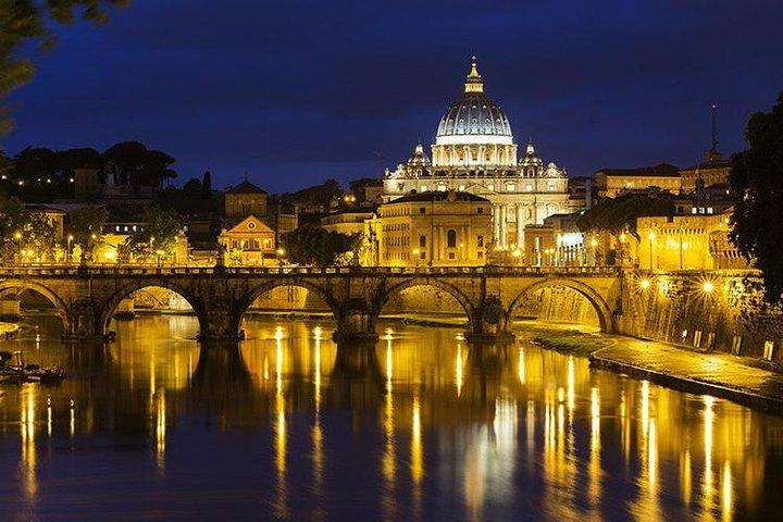 Roma de noche con pizza y gelato (mínimo 2 personas)