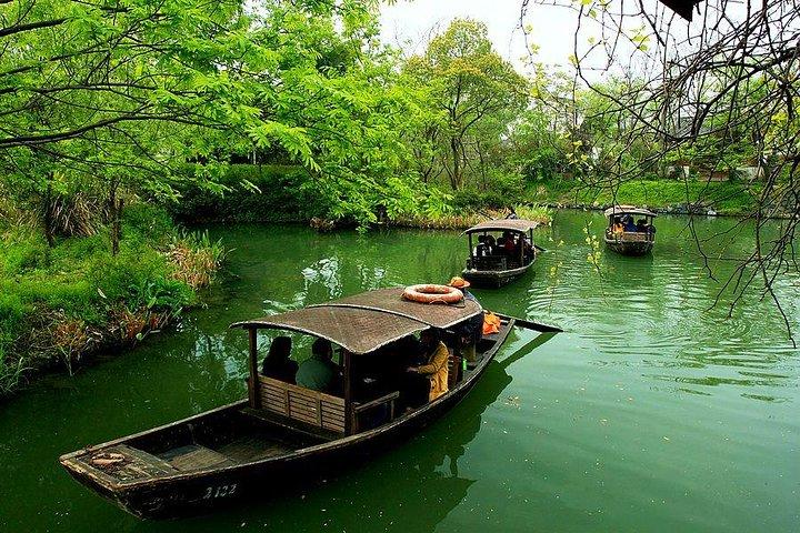 Hangzhou privat økologisk dagstur inklusive Xixi National Wetland Park