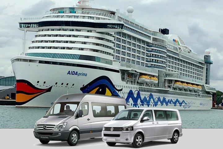 Shared Ride Southampton Cruise Port Ankomst till Heathrow Airport eller London