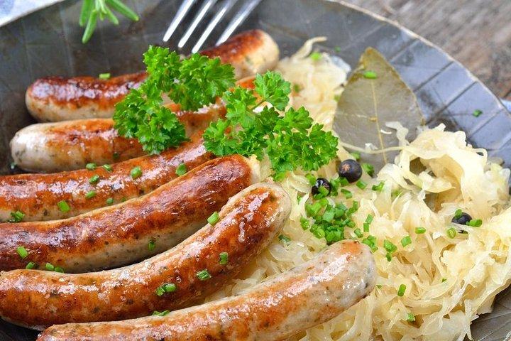 Excursão a pé de comida bávara a partir de Munique