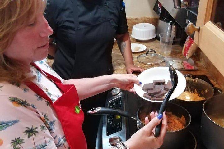 あなたのカボサンルーカスのヴィラまたはコンドミニアムでのプライベートメキシコ料理教室