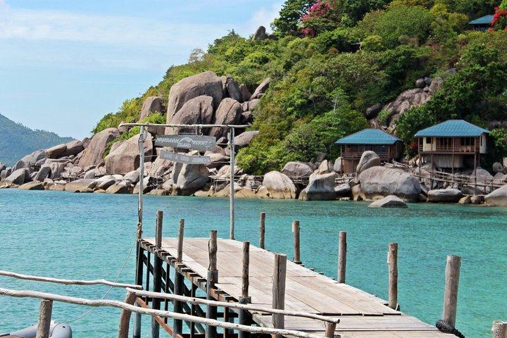 Vanaf Koh Samui : Koh Tao & Koh Nang Yuan Snorkelen (per Speedboot)