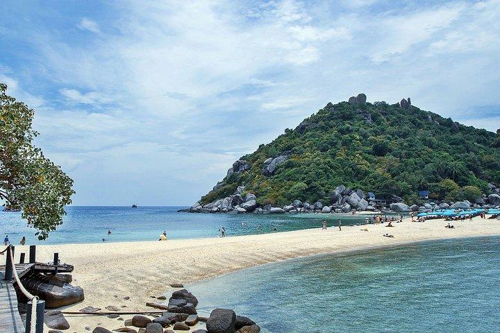 Vanaf Koh Samui : Koh Tao & Koh Nang Yuan Snorkelen (per Speedboot)