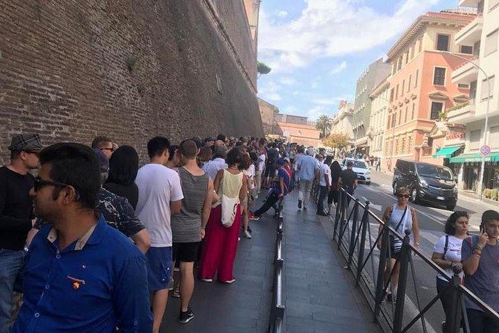Visite guidée sans ligne du Vatican et de la chapelle Sixtine