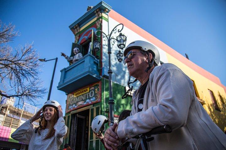 Passeio de bicicleta por La Boca e pelo centro da Cidade