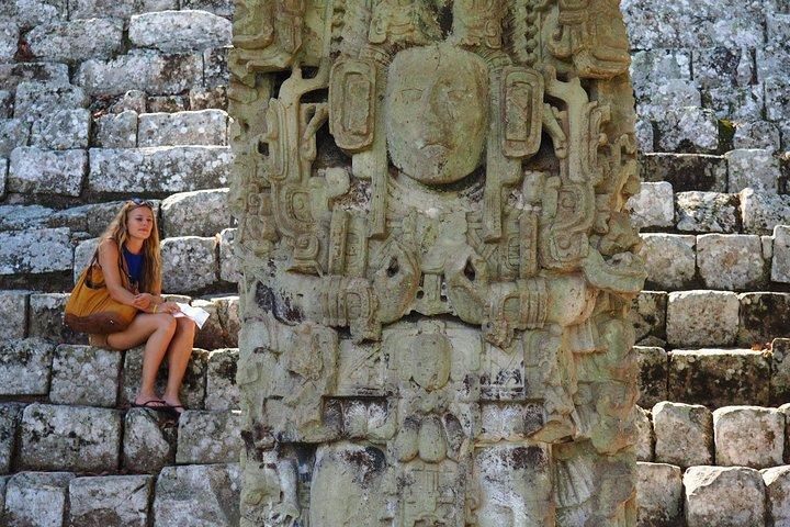 Tur til Copan Ruins arkæologiske område fra Guatemala City