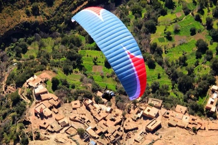 Agafay Desert Paragliding DUO Experience from Marrakech