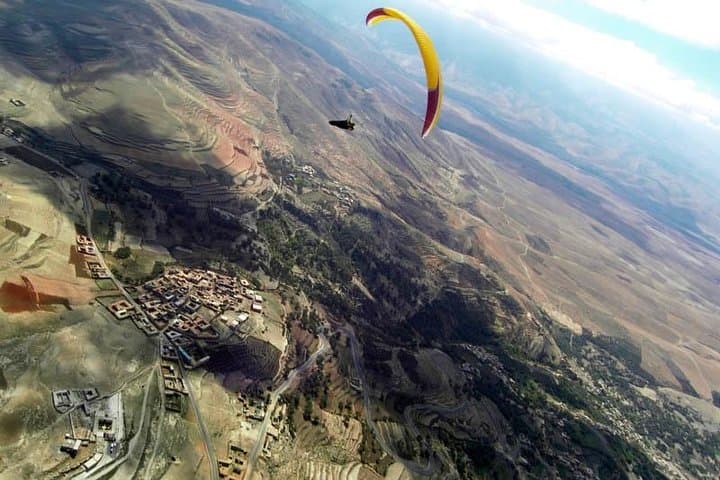Agafay Desert Paragliding DUO Experience from Marrakech