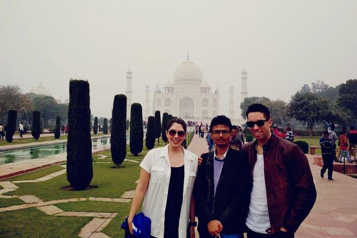 Tour du fort de Sunrise Taj Mahal & Agra avec un photographe professionnel