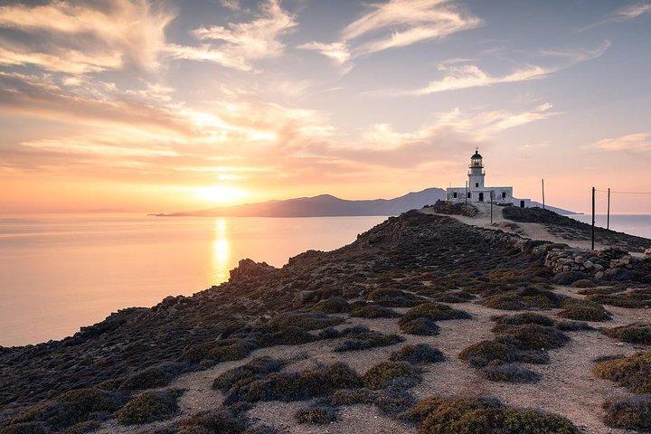 Sunset Armenistis Lighthouse
