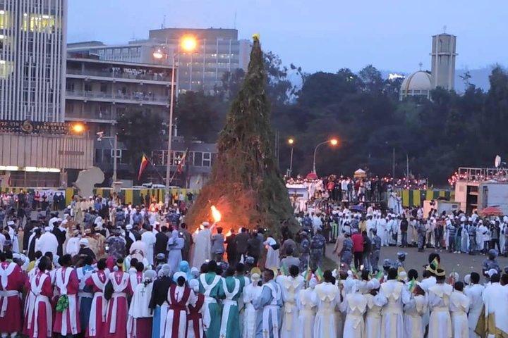 3-daagse Meskel-festivalarrangement-Addis Ababa City Tour / Debre Libanos-klooster