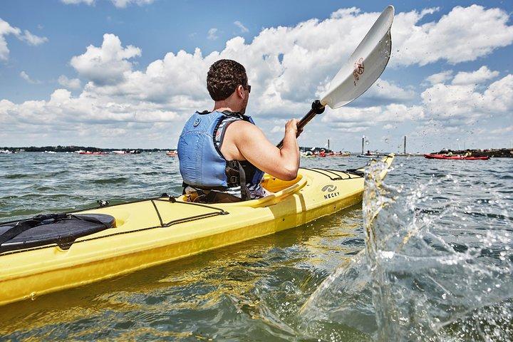 Halbtägige Kajaktour in der Bucht von Casco