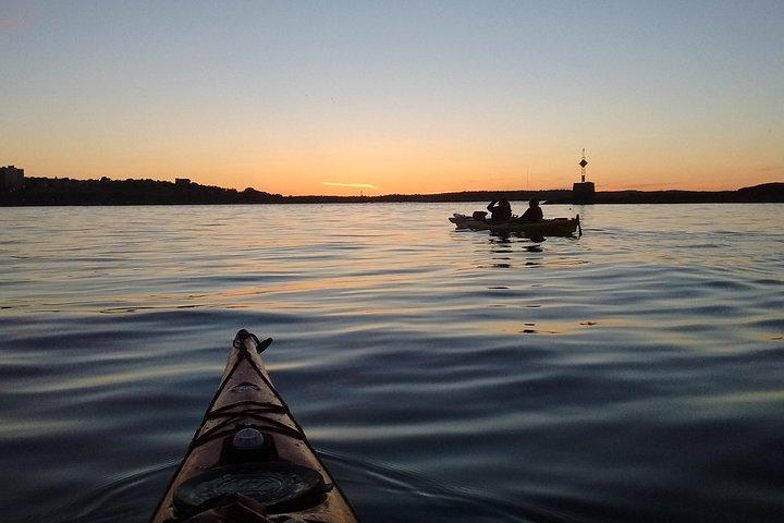 Sunset Sea Kayak Tour em Casco Bay