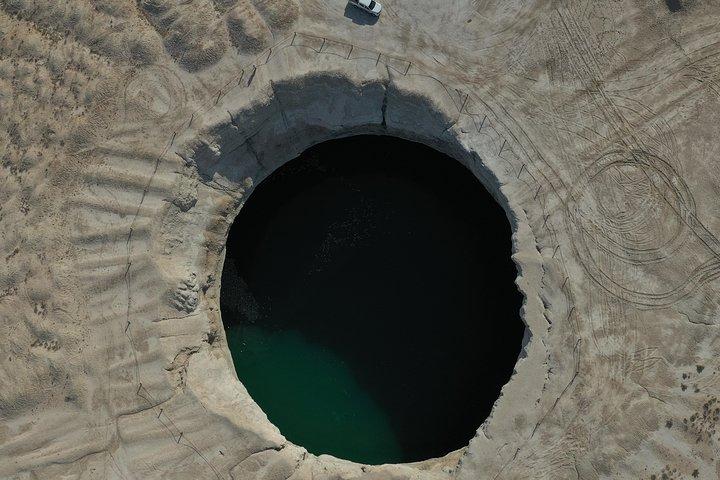 Tour del cráter de gas