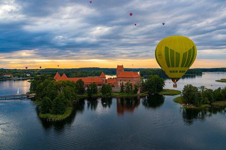 Heißluftballonflug über Vilnius oder Trakai