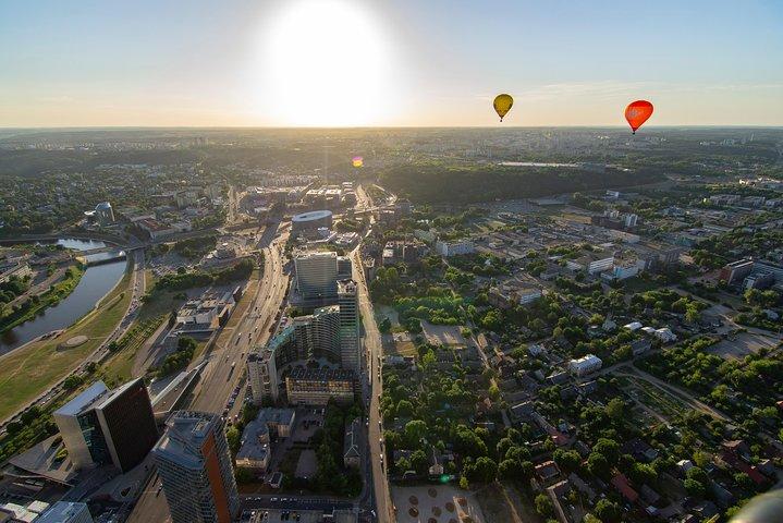 Heißluftballonflug über Vilnius oder Trakai