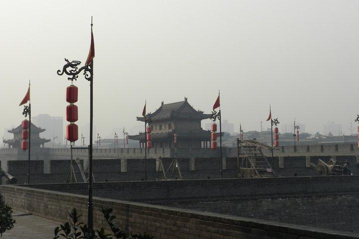 Terrakotta-Krieger und Stadt Xi'an