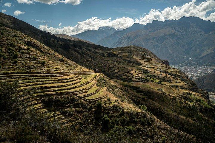 Chemin Inca à Huchuycosco (départ de groupe)