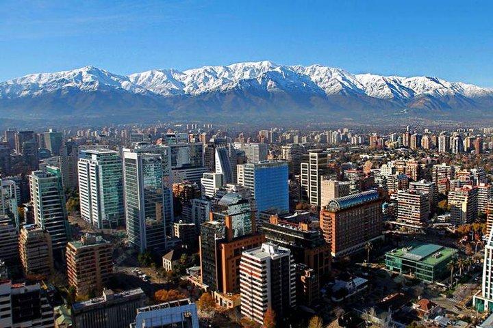 Tour privado por la ciudad de Santiago, incluido el Cerro San Cristóbal