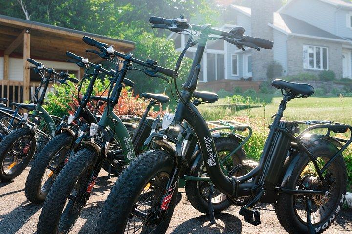 Québec - Location de vélos électriques sur l'île d'Orléans