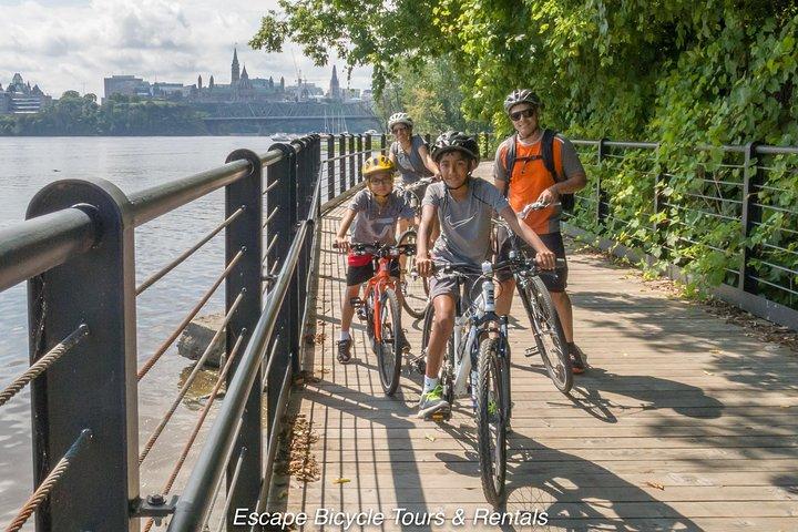 Visite en vélo express de 2 heures à Ottawa