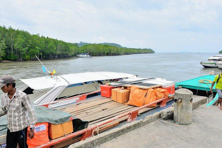 アオナン島からプーケットへヤオ島サンスマイルスピードボートで