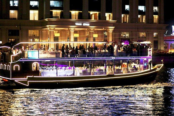 Dîner-croisière sur le nouveau canal de Dubaï