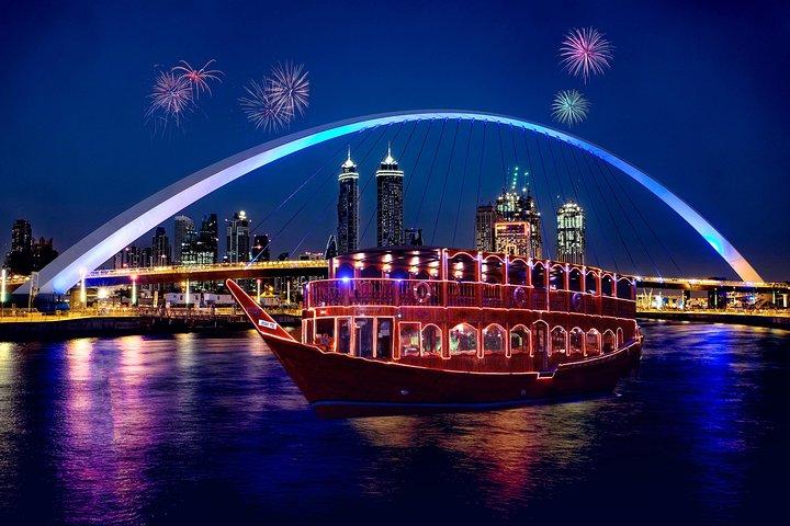 Dîner-croisière sur le nouveau canal de Dubaï
